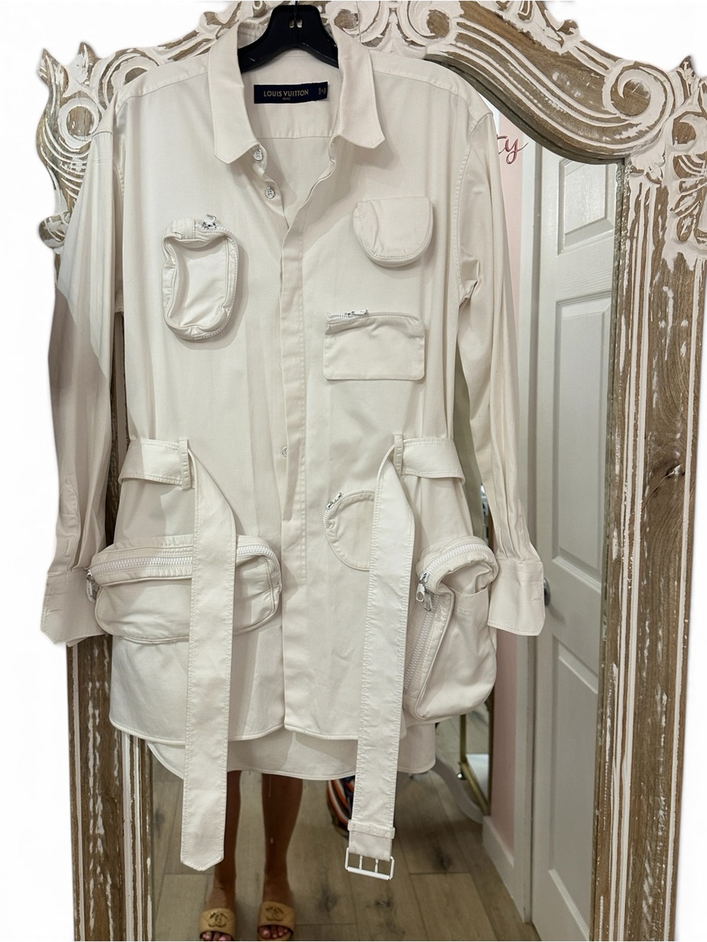 Louis Vuitton Men’s Runway Virgil Abloh Spring/Summer 2020 Utility jacket
